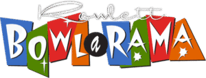 Rowlett Bowl-A-Rama logo white